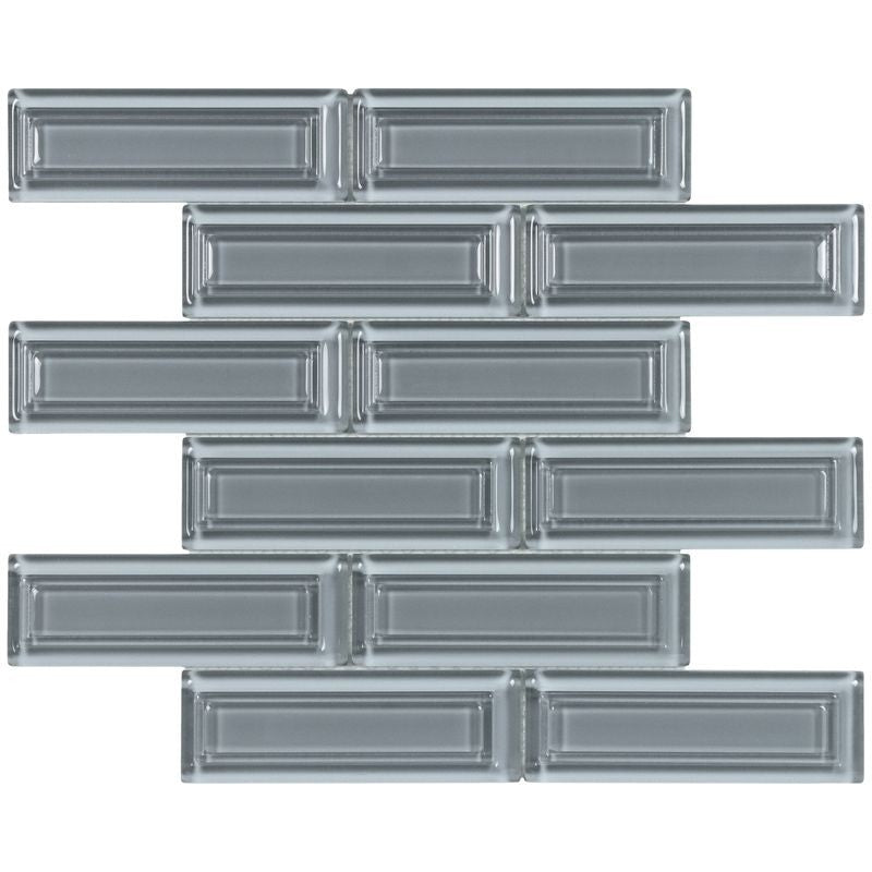 Anthology Euphoria 12" x 15" Natural Stone Subway Mosaic