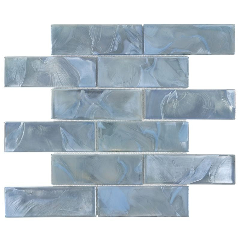 Anthology Mystic Glass 12" x 12" Glass Mosaic