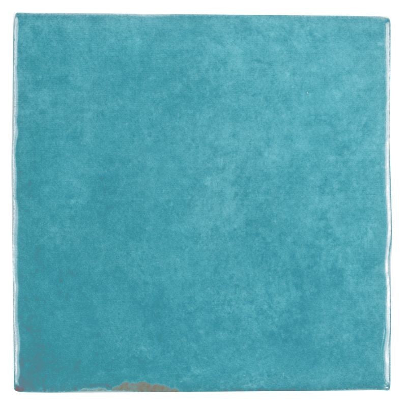 Anthology Moroccan Habitat 4" x 4" Glossy Ceramic Zellige Tile