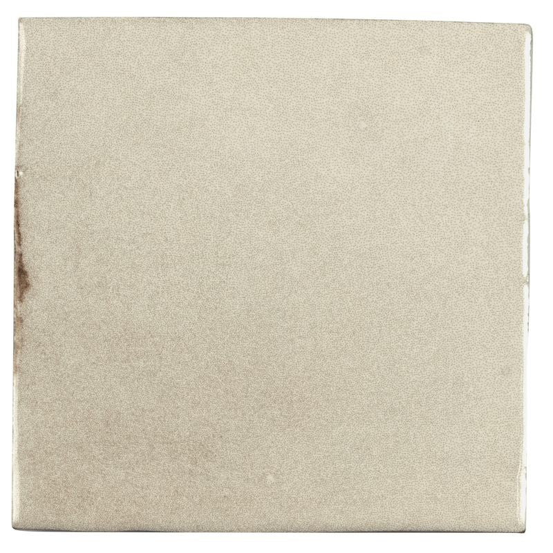 Anthology Moroccan Habitat 4" x 4" Glossy Ceramic Zellige Tile