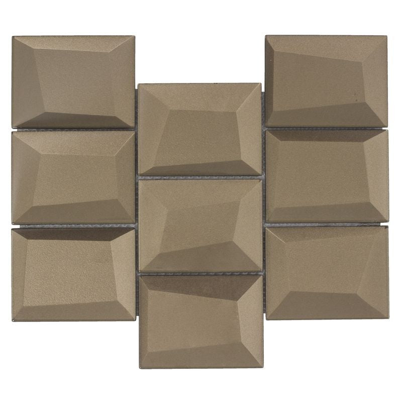 Anthology Monet Magic 11" x 12" Glass Assorted Rectangle Mosaic