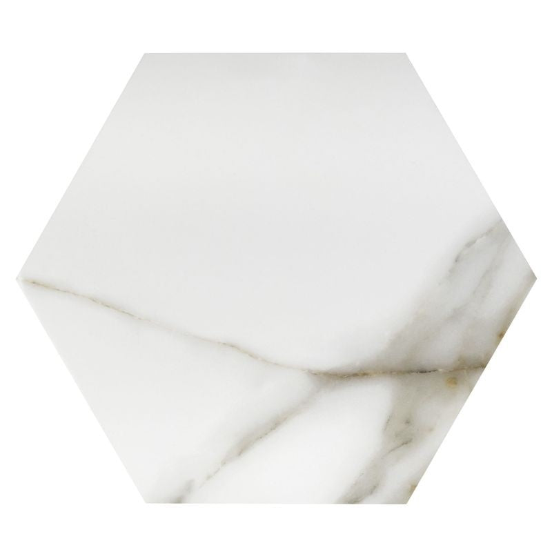 Anthology Marbleridge Reserve 10.16" x 11" Hexagon Mosaic Polished Tile