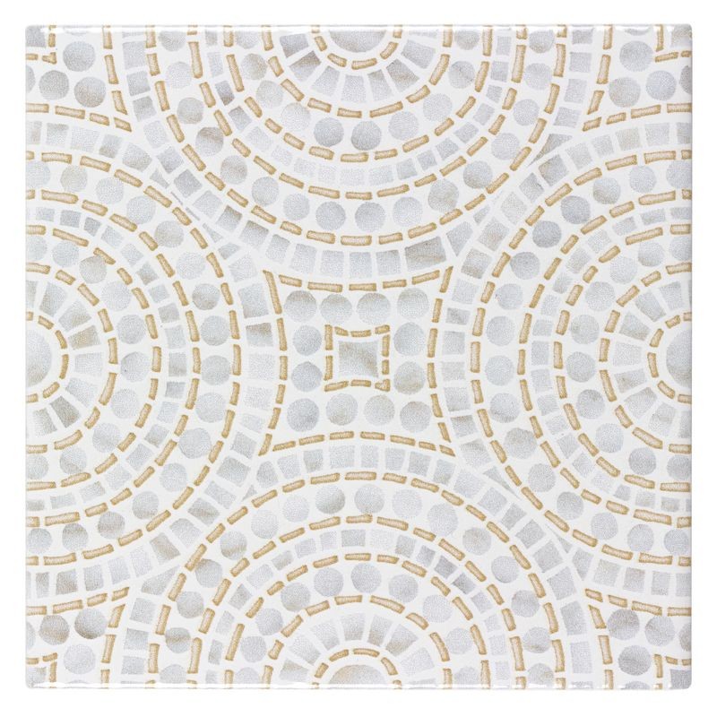 Anthology On The Edge 5" x 5" Glossy Ceramic Tile