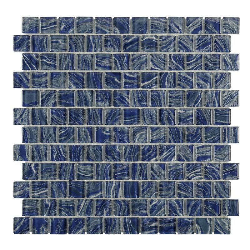 Anthology Oceanique 12" x 12" Glass Mosaic
