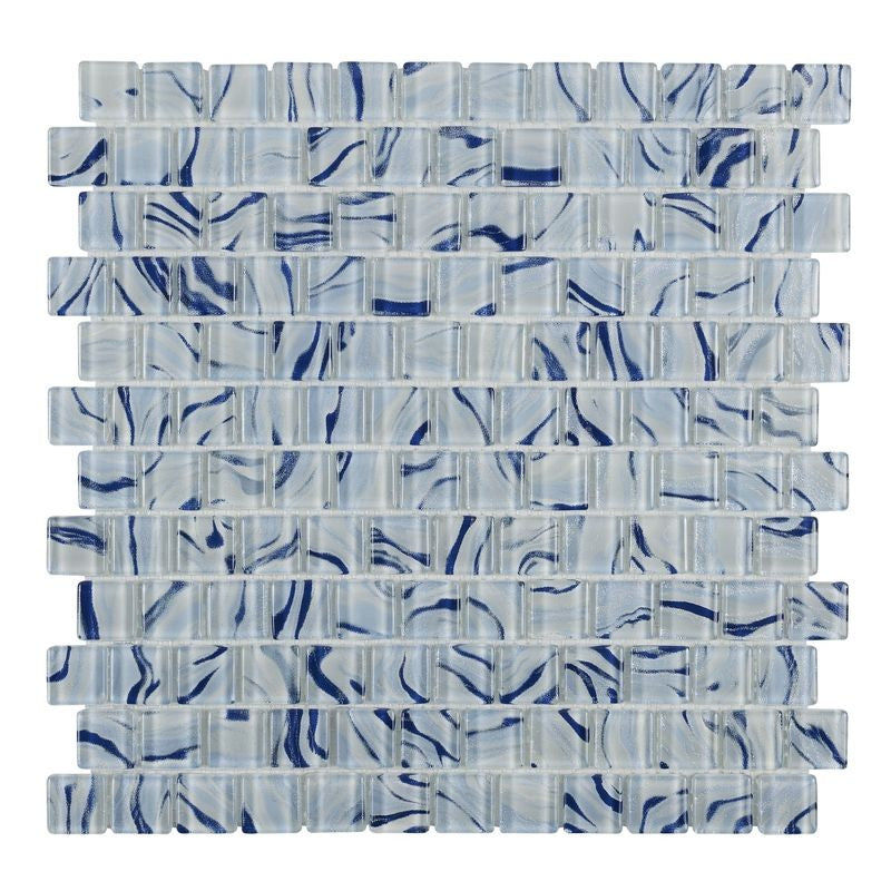 Anthology Oceanique 12" x 12" Glass Mosaic