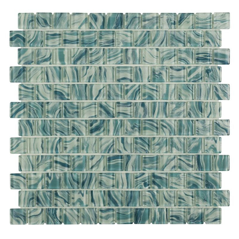 Anthology Oceanique 12" x 12" Glass Mosaic