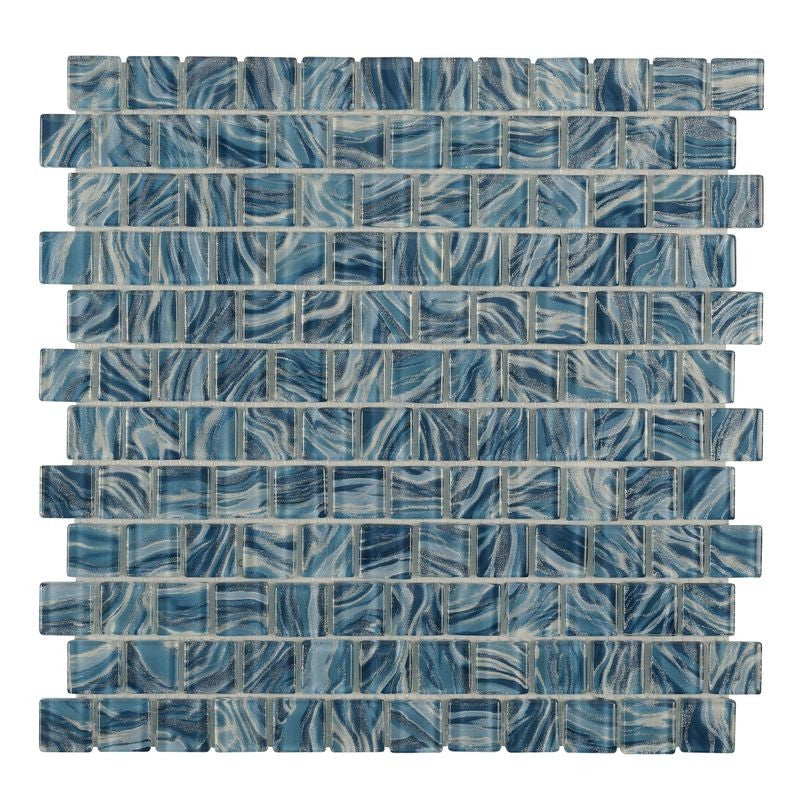 Anthology Oceanique 12" x 12" Glass Mosaic