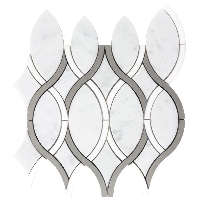 Anthology Panache 10" x 11" Natural Stone Waterjet Mosaic