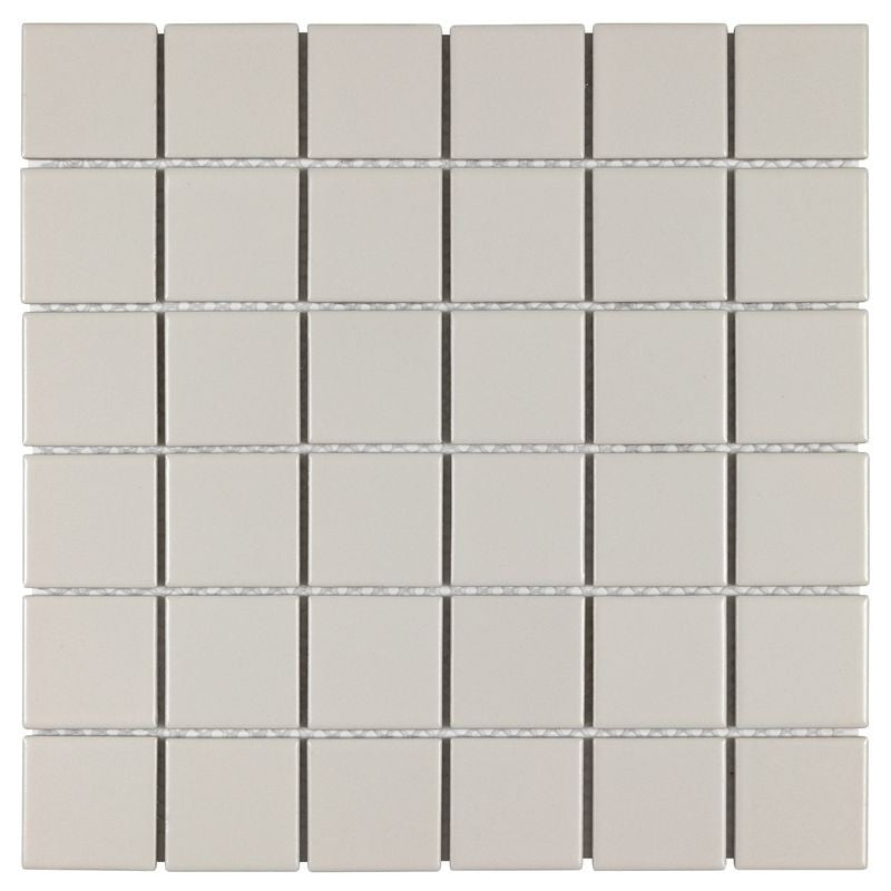Anthology Porcelart 12" x 12" Matte Porcelain Mosaic