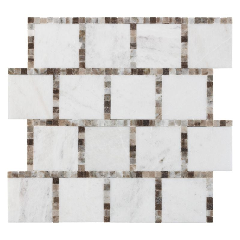 Anthology Ridge Hills 13" x 14" Natural Stone Mosaic
