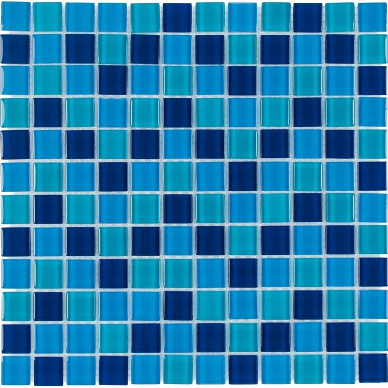 Anthology Splash 12" x 12" Glossy Porcelain Mosaic