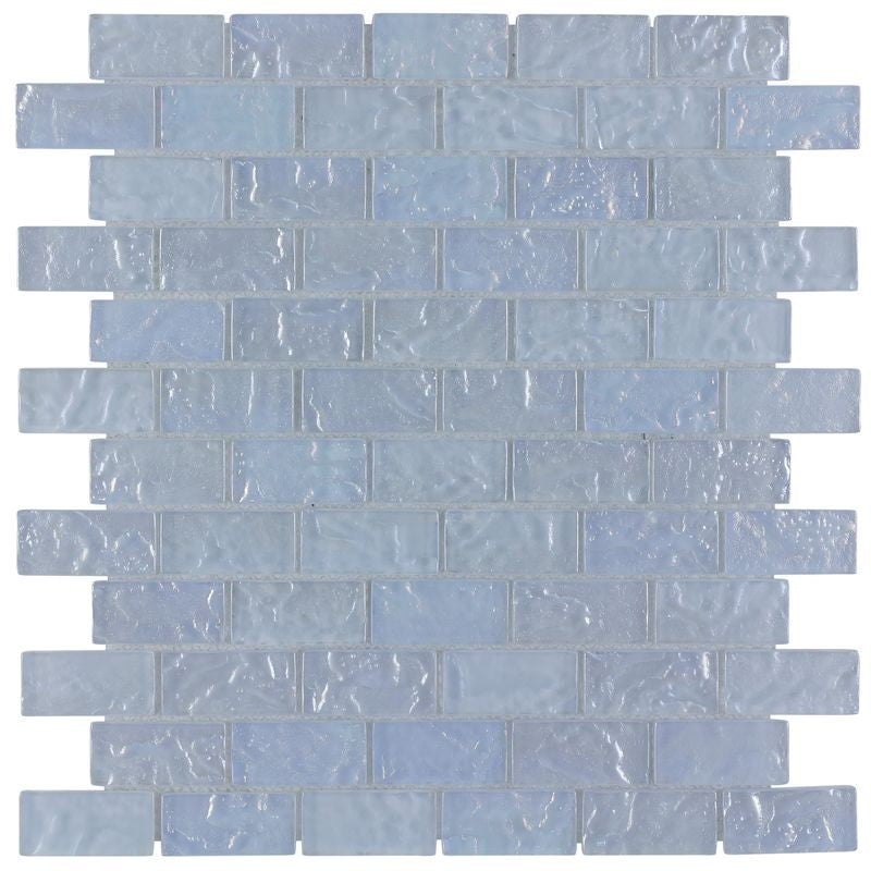 Anthology Splash 12" x 12" Glossy Glass Subway Mosaic