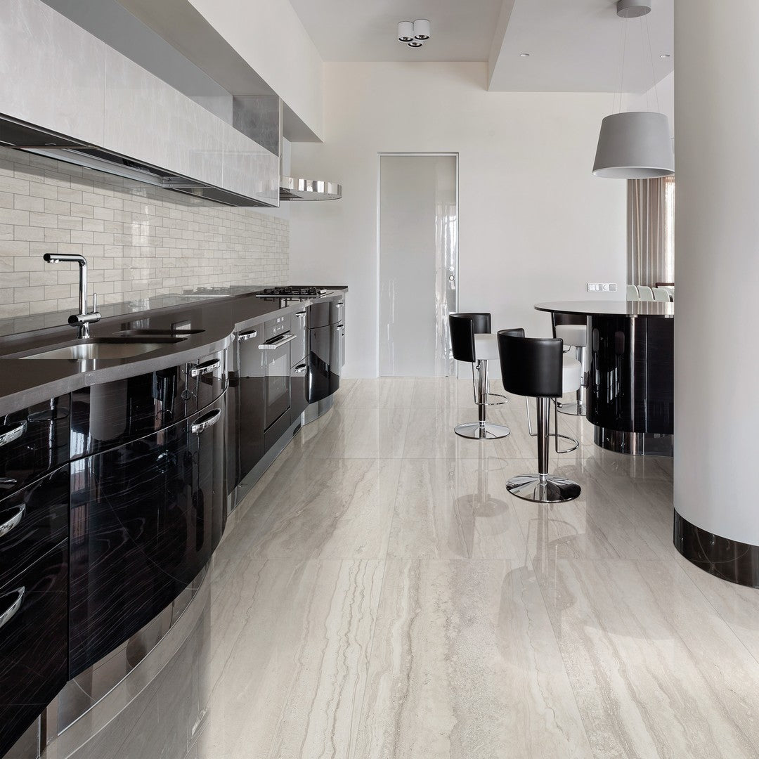 Tesoro-Memento-24-x-48-Rectified-Polished-Porcelain-Tile-Grey