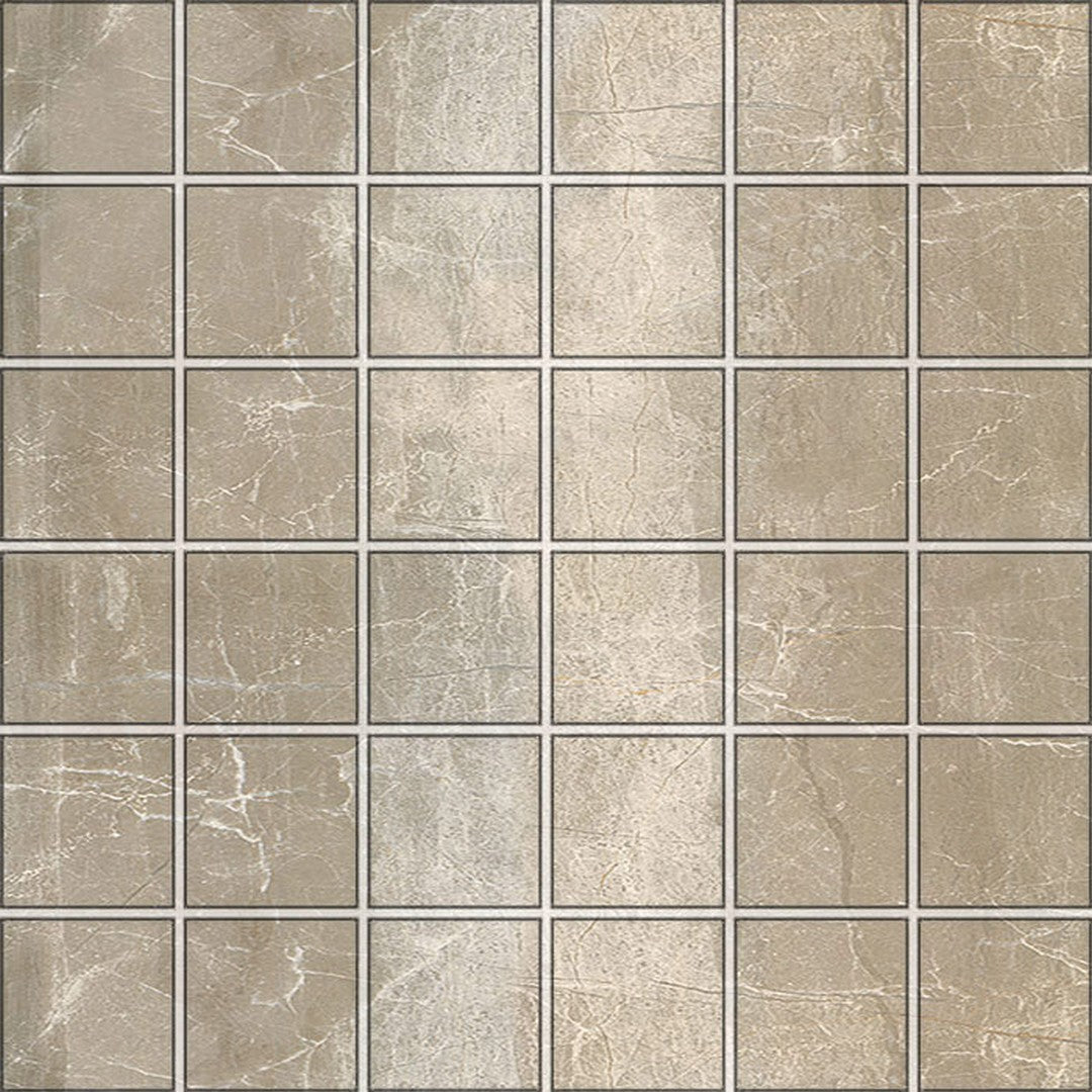 Tesoro Nuance 12" x 12" Rectified Polished Porcelain 2" Mosaic