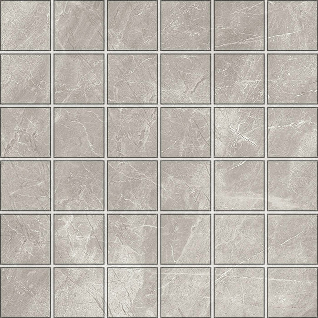 Tesoro Nuance 12" x 12" Rectified Polished Porcelain 2" Mosaic