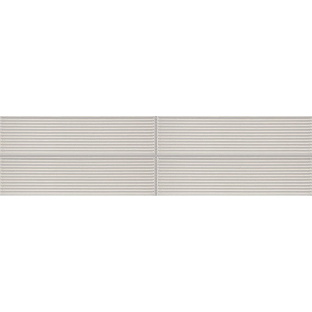 American Olean Color Story Pinstripes 2" x 8" Glossy Ceramic Fluted Wall Tile