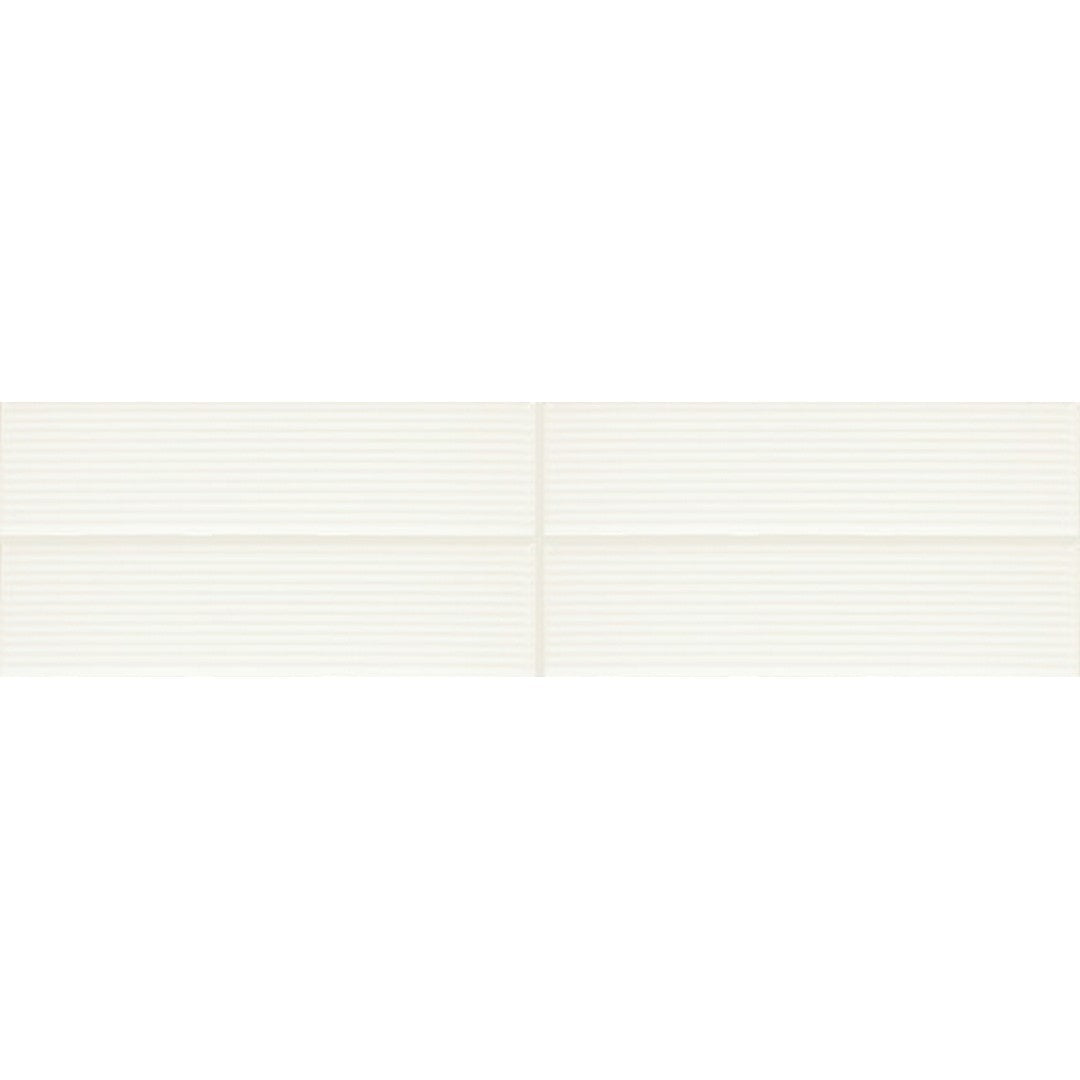 American Olean Color Story Pinstripes 2" x 8" Glossy Ceramic Fluted Wall Tile