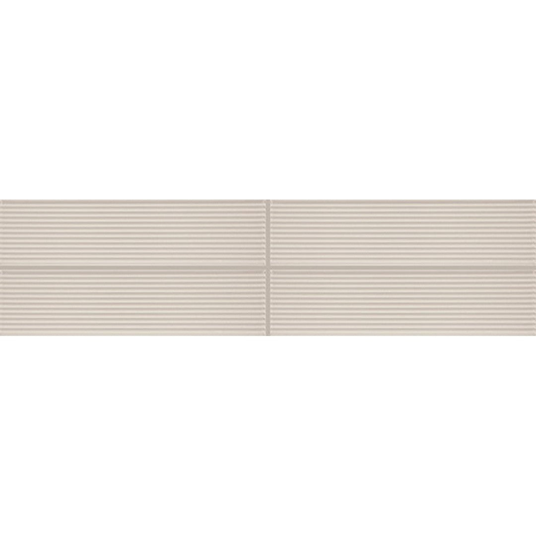 American Olean Color Story Pinstripes 2" x 8" Glossy Ceramic Fluted Wall Tile