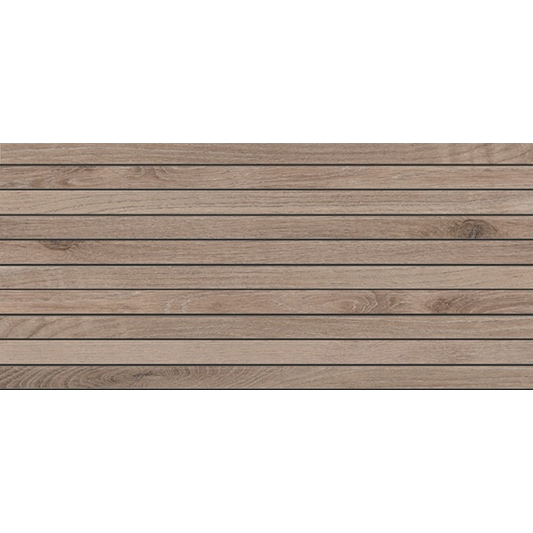 American Olean Debonair Estate 11.63" x 23.38" Matte Porcelain Stack Mosaic