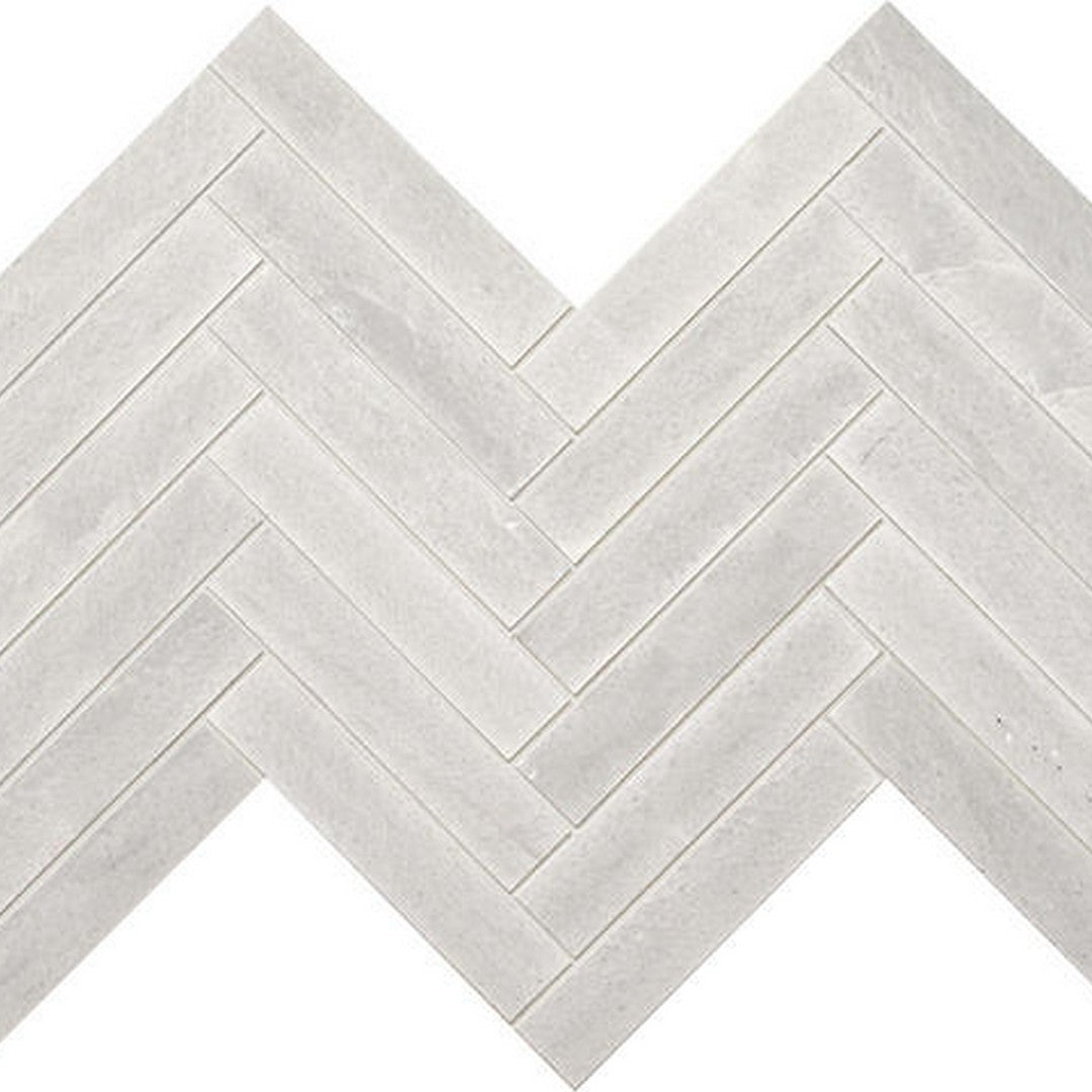 American Olean Ascend 14.63" x 17.38" Honed Natural Stone Chevron Mosaic