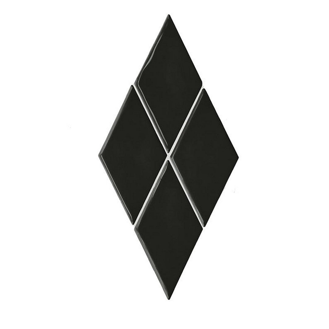 American Olean Playscapes 3" x 6" Glossy Ceramic Harlequin Wall Tile