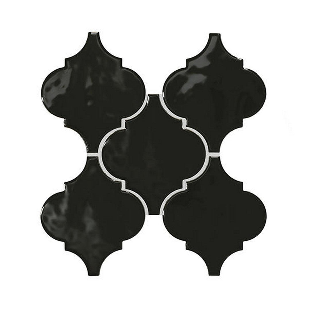 American Olean Playscapes 5.25" x 6" Glossy Ceramic Arabesque Wall Tile