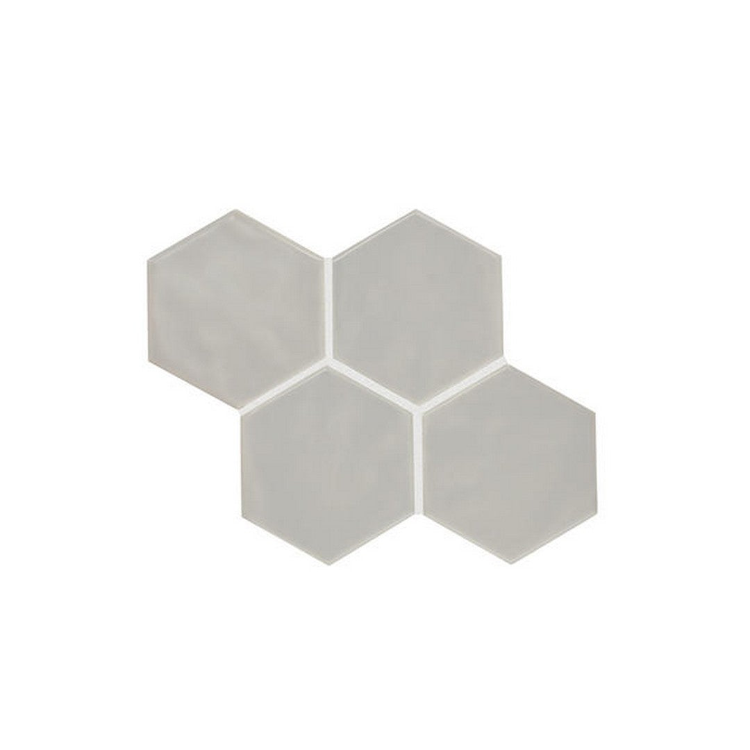 American Olean Playscapes 4.25" x 4.88" Glossy Ceramic Hexagon Wall Tile