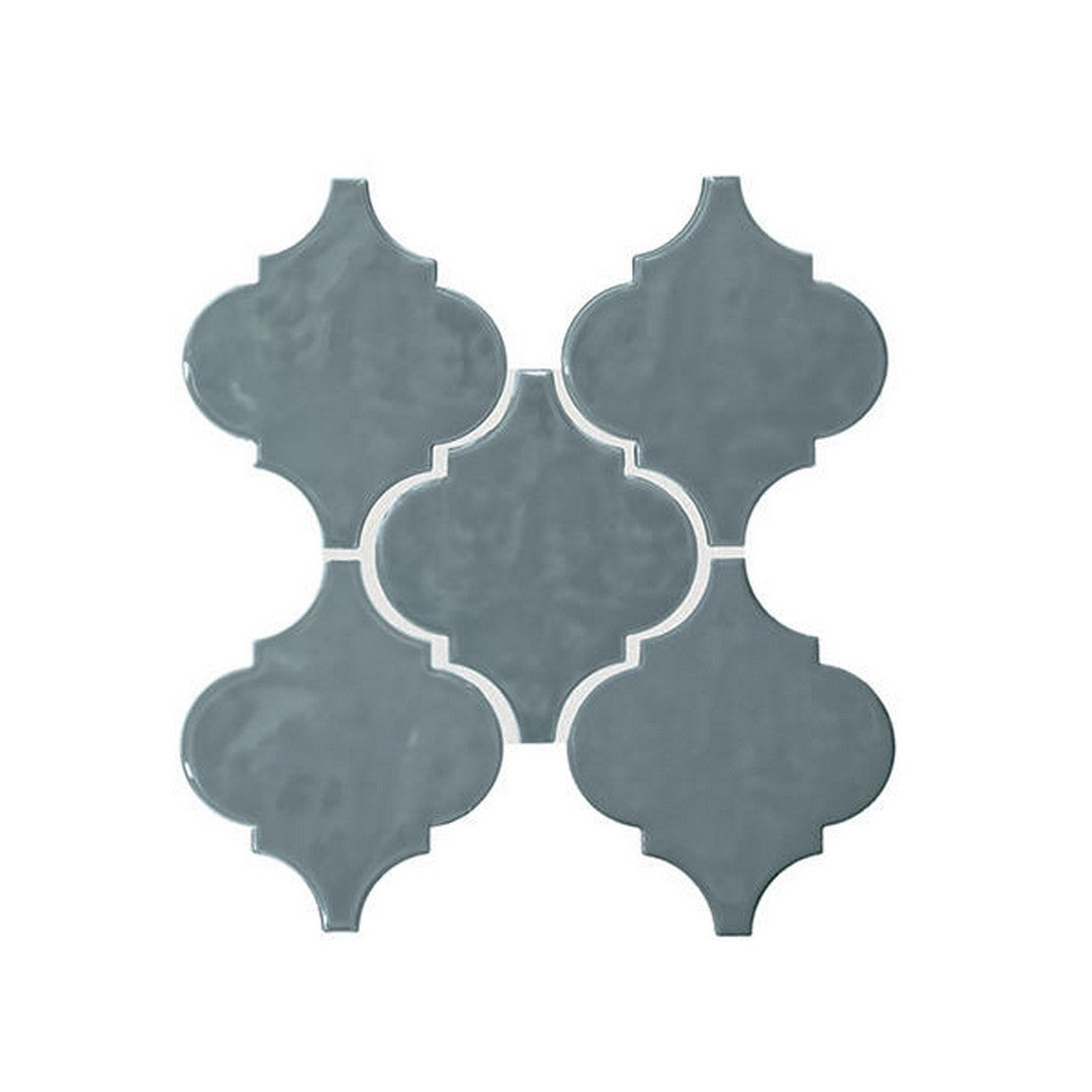 American Olean Playscapes 5.25" x 6" Glossy Ceramic Arabesque Wall Tile