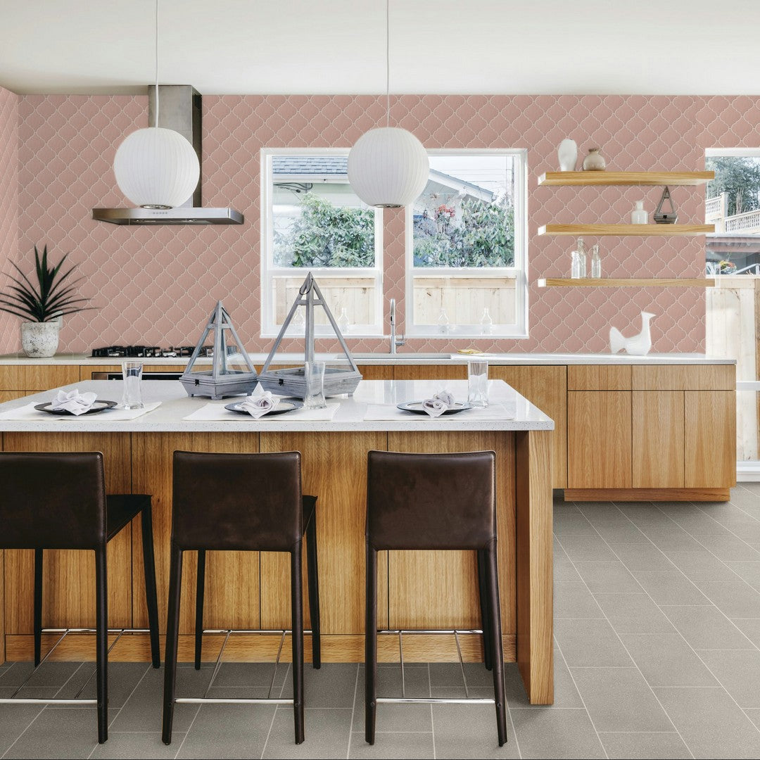 American-Olean-Playscapes-5.25-x-6-Glossy-Ceramic-Arabesque-Wall-Tile-Peony