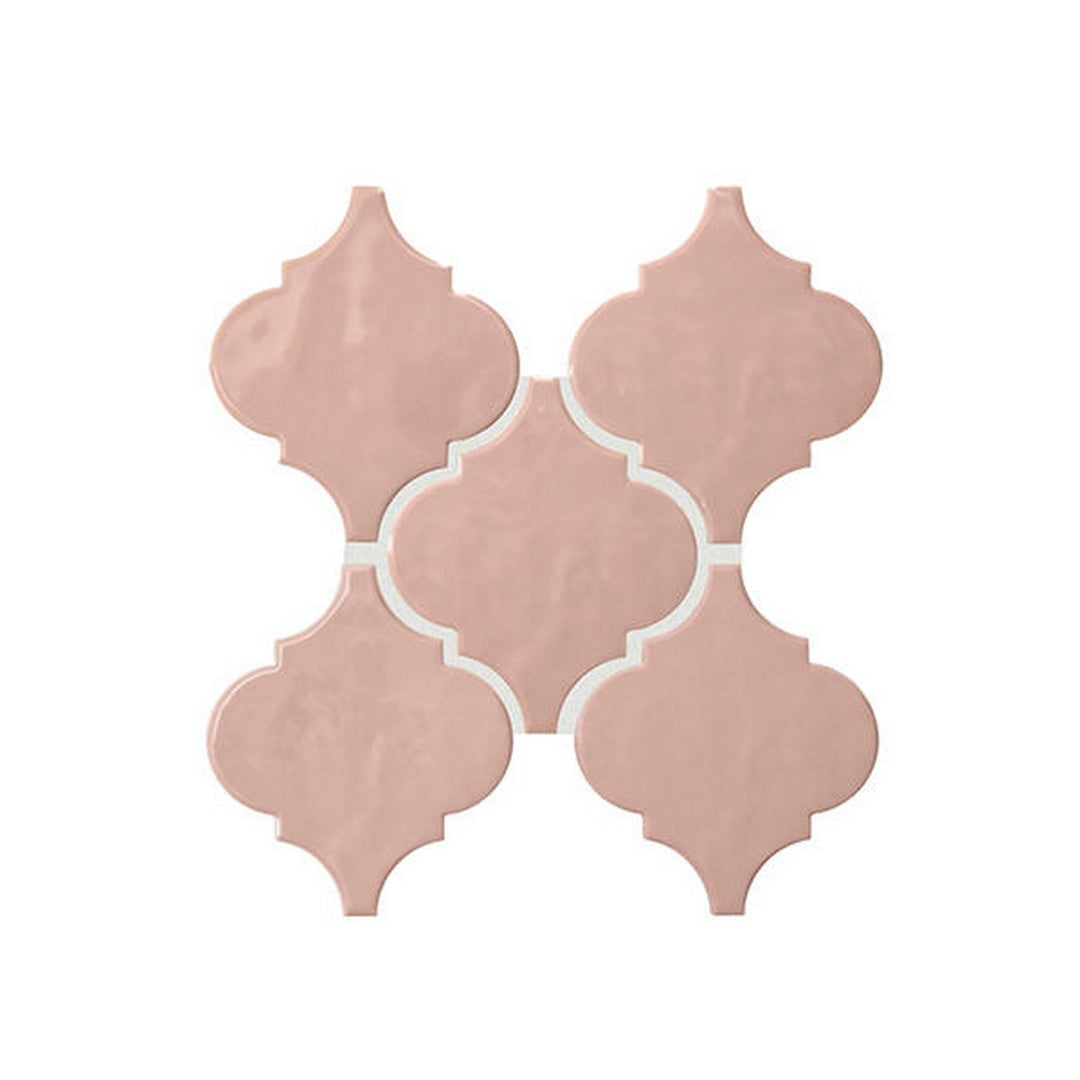 American Olean Playscapes 5.25" x 6" Glossy Ceramic Arabesque Wall Tile
