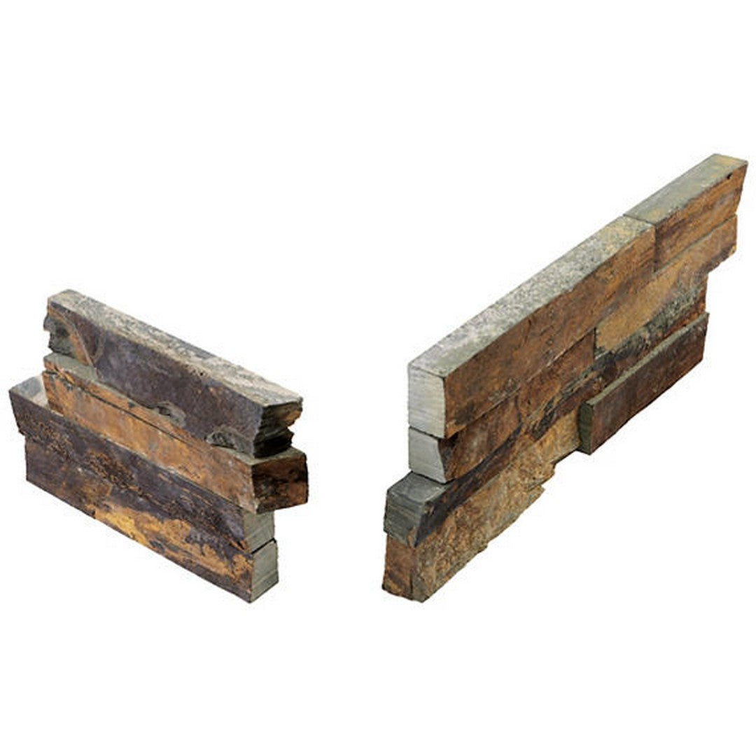 American Olean Stacked 6" x 24" Natural Stone Corner Tile