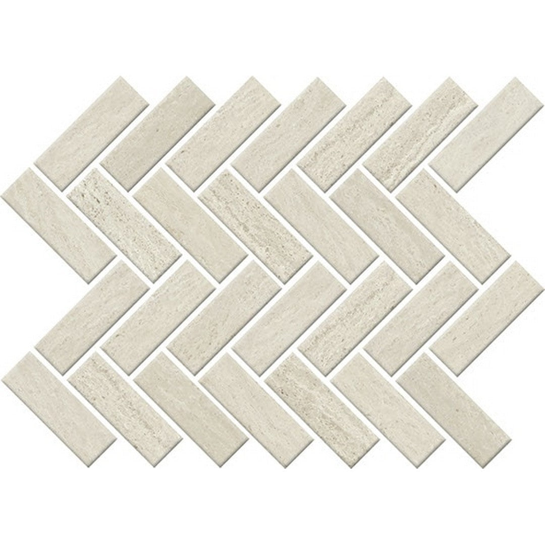 American Olean Sunset Falls 9" x 12" Matte Ceramic Herringbone Mosaic