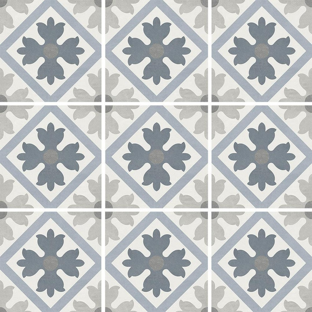 Tesoro Fiore 6" x 6" Directional Pattern Porcelain Tile
