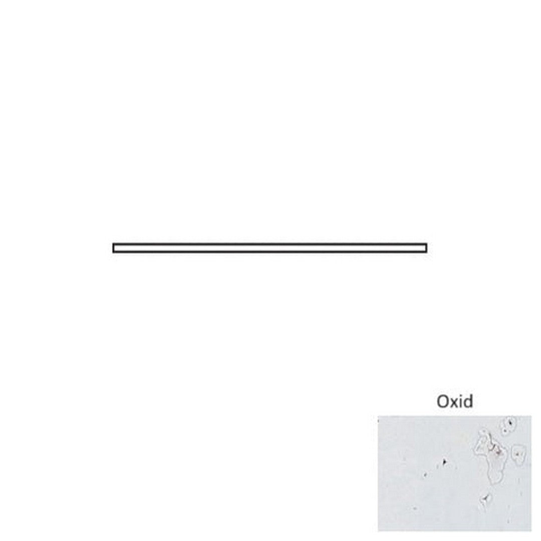 Tesoro Grunge 0.625" x 12" Pressed Ceramic Quarter