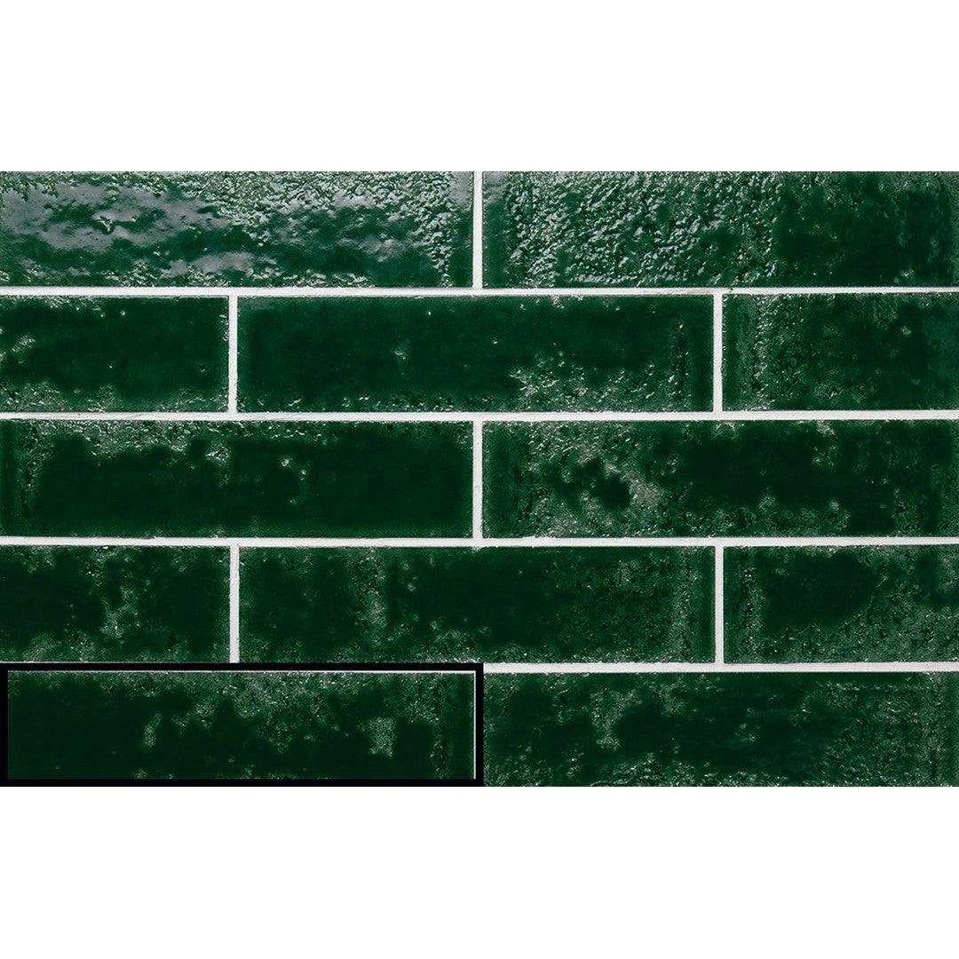 Tesoro-Pukka-2.5-x-10-Pressed-Glossy-Painted-Brick-Ceramic-Wall-Tile-Basil-Green