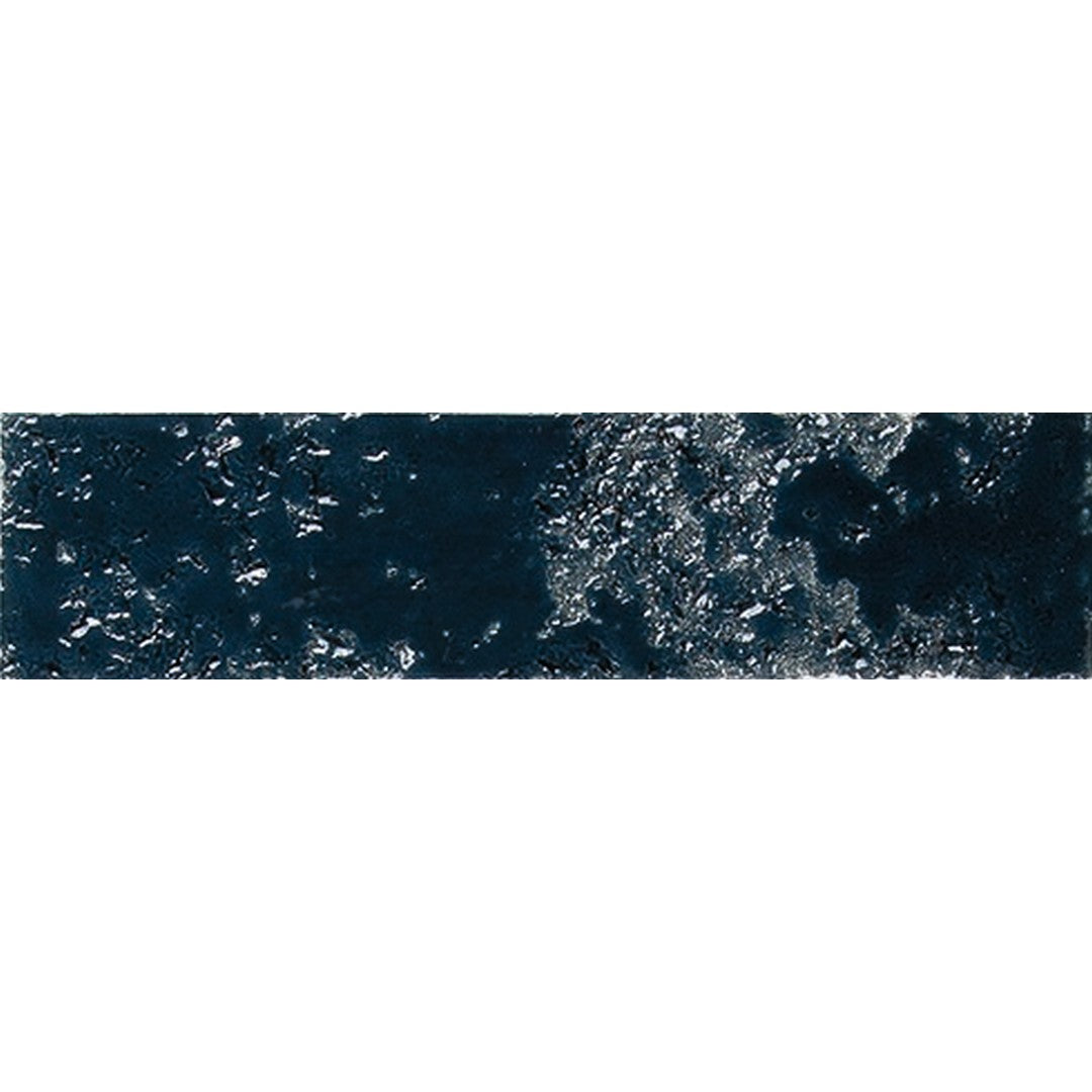 Tesoro Pukka 2.5" x 10" Pressed Glossy Painted Brick Ceramic Wall Tile