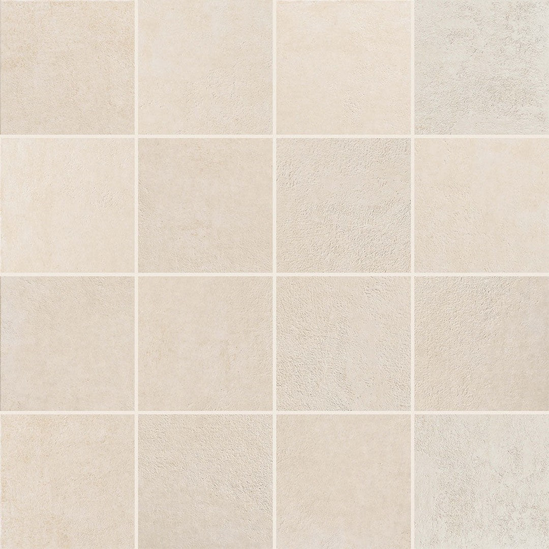 Panaria Ceramica Metropolitan 12" x 12" Natural Porcelain Mosaic