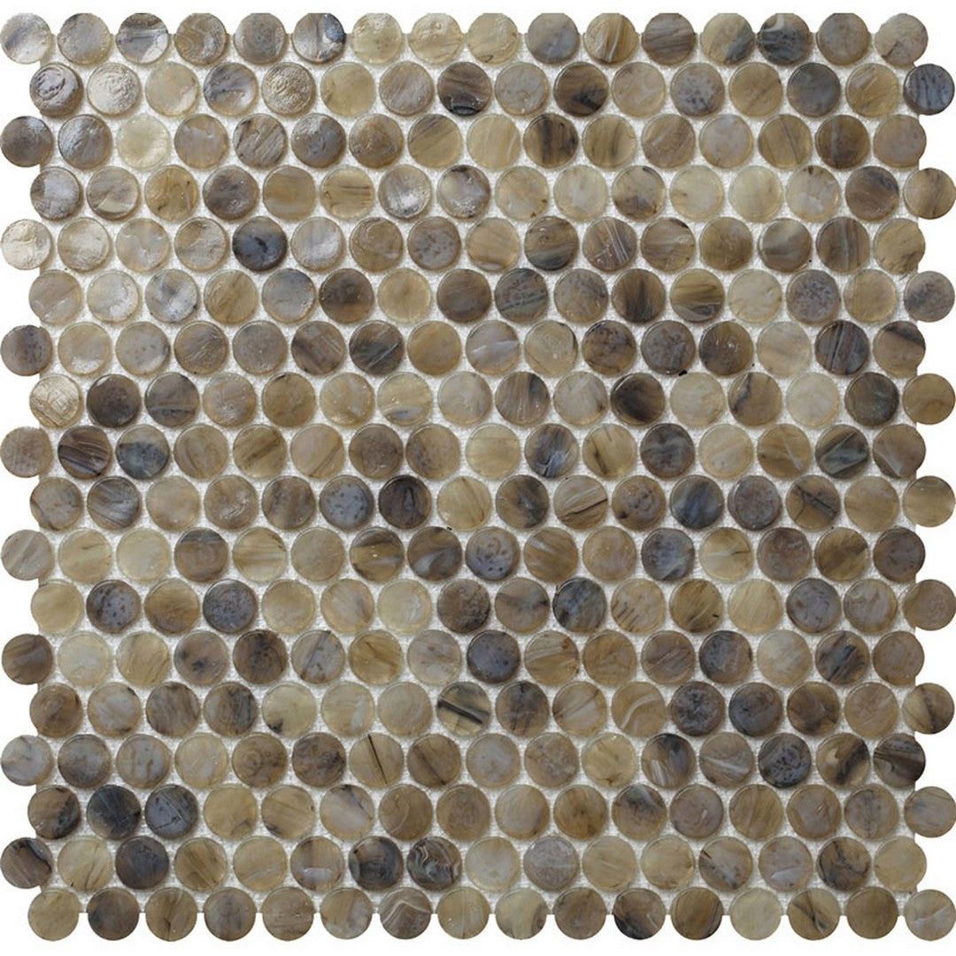 Mir Alma Glamour Ronda 12.2" x 12.2" Glossy Glass Mosaic
