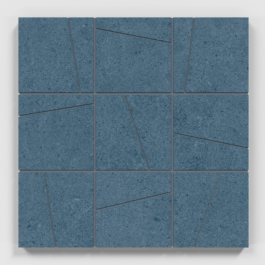 Crossville Argent 2.0 - 12" x 12" Unpolished Porcelain 4" Random Angle Mosaic