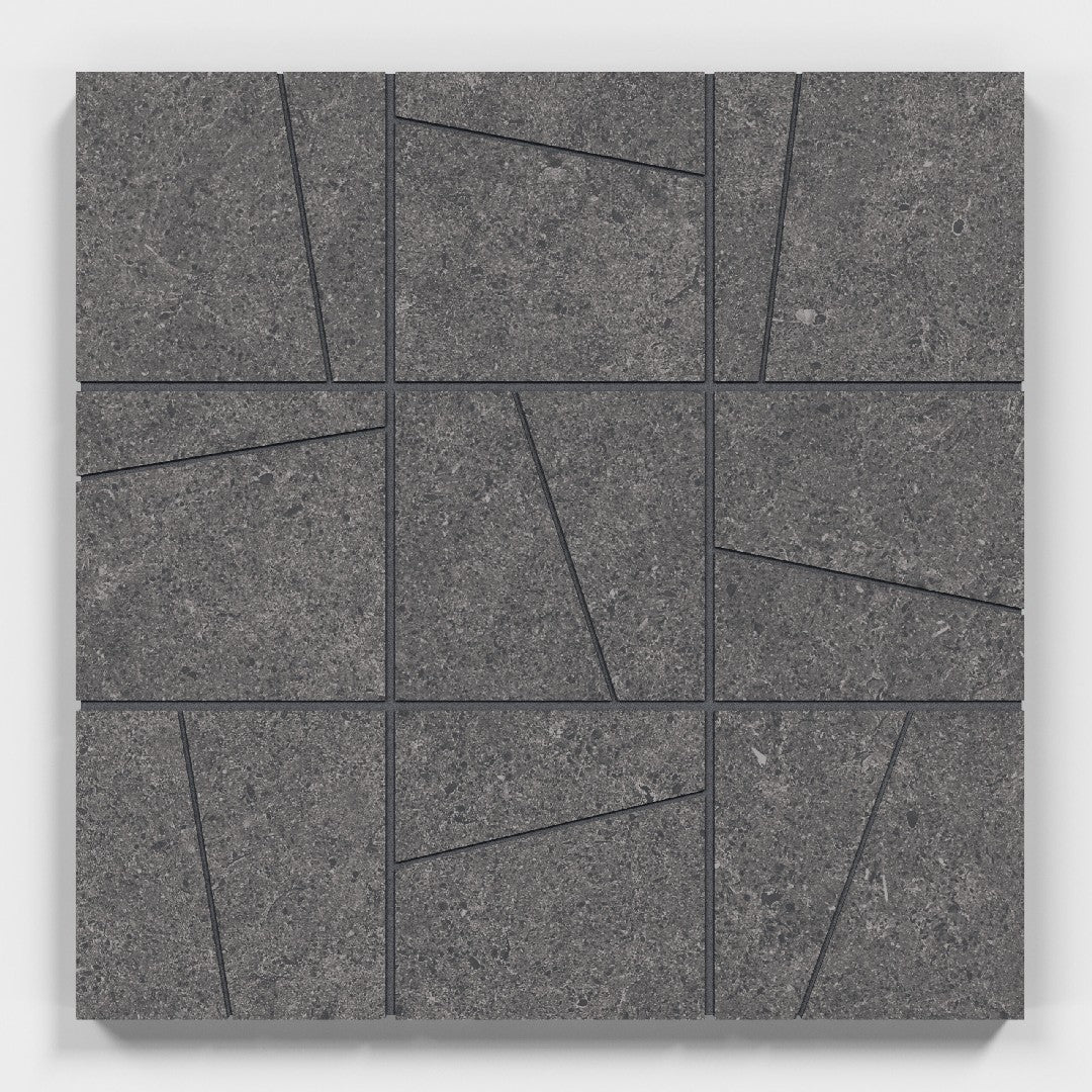 Crossville Argent 2.0 - 12" x 12" Unpolished Porcelain 4" Random Angle Mosaic