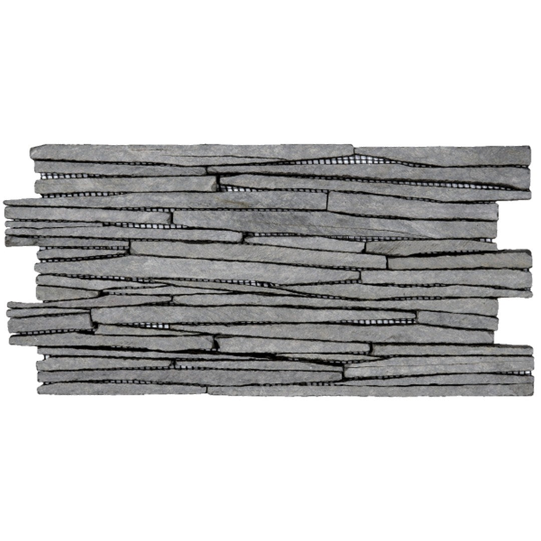 Bati Orient Opus Floor 6" x 12" Wall Sliced Slate Mosaic