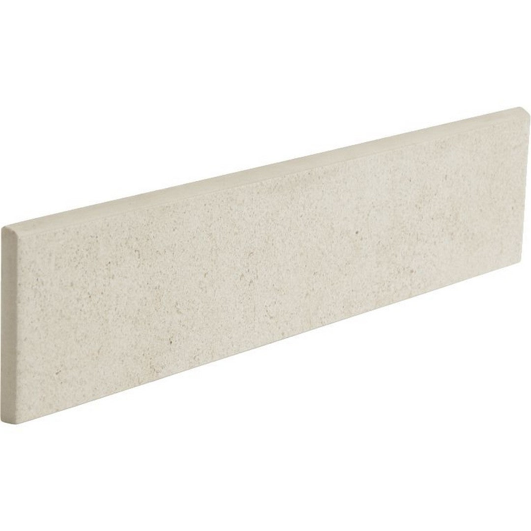 Arizona Cemento Rasato 3" x 12" Matte Porcelain Bullnose