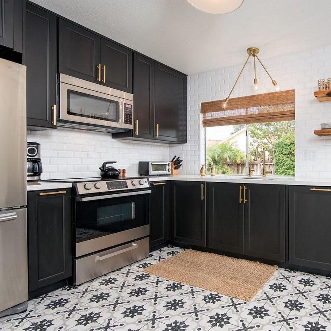 Arizona-Cementine-B&W-8-x-8-Natural-Rectified-Glazed-Porcelain-Deco-Tile-B&W-2