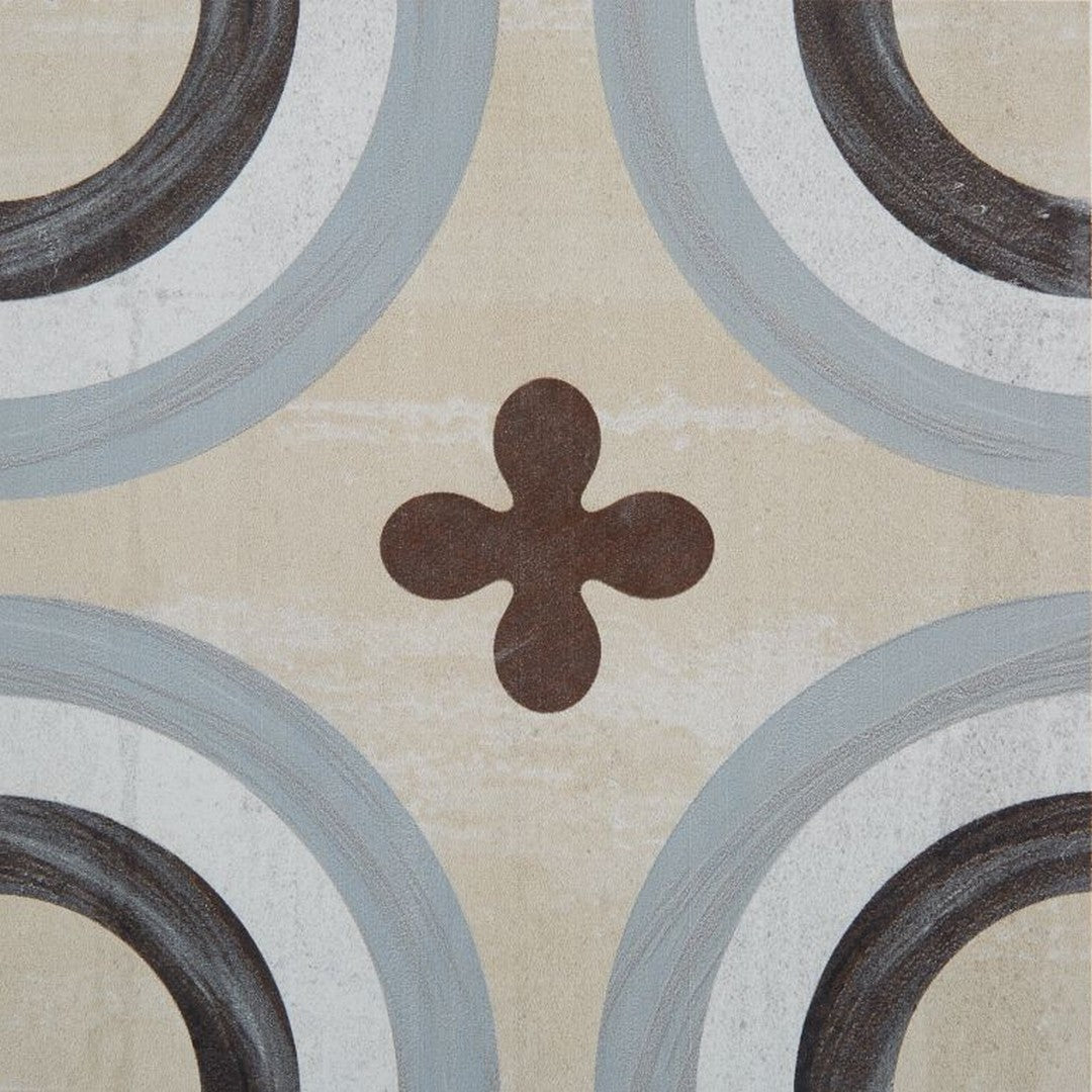 Arizona Cementine Posa 8" x 8" Matte Rectified Glazed Porcelain Deco Tile