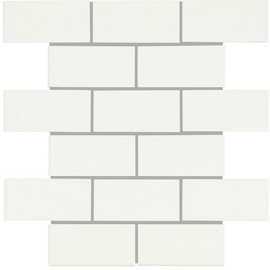Marazzi Artezen 12" x 12" Glossy Ceramic Brick Joint Mosaic