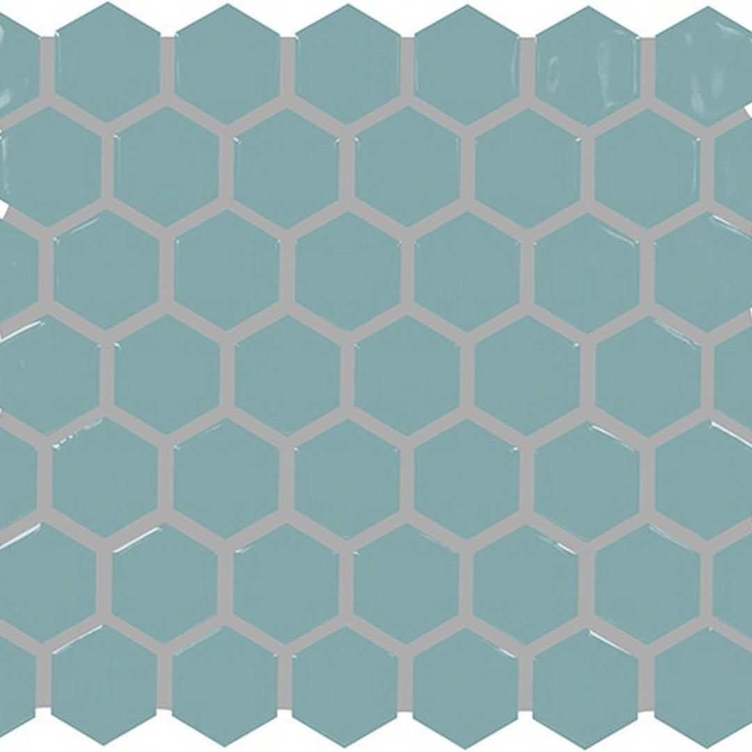 Marazzi Artezen 10" x 12" Glossy Ceramic 1.5" Hexagon Mosaic