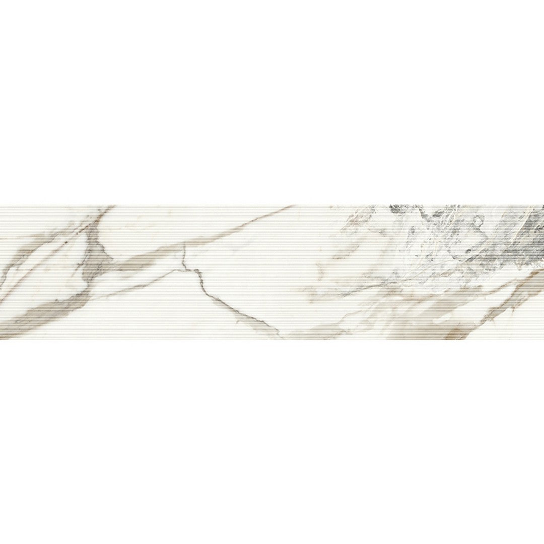 MiR Athabasca 12" x 48" Rectified Natural Porcelain Groove Tile