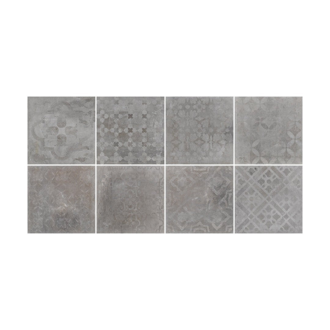 Ottimo Atelier 12" x 12" Matte Porcelain Deco Tile