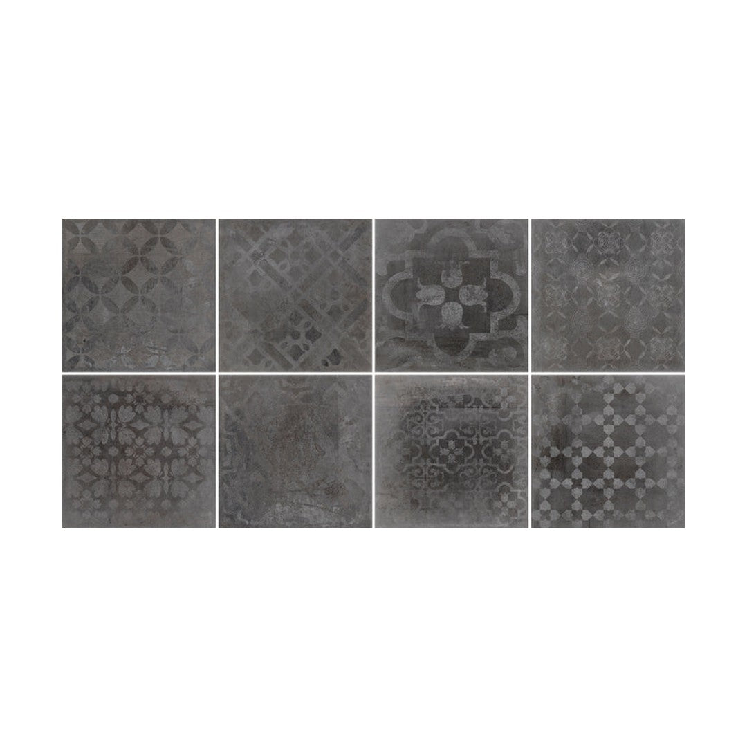 Ottimo Atelier 12" x 12" Matte Porcelain Deco Tile