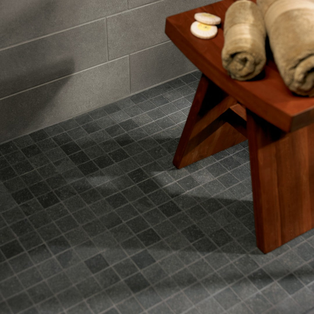 Crossville-Mainstreet-12-x-12-Unpolished-Porcelain-2-Mosaic-Boutique-Black